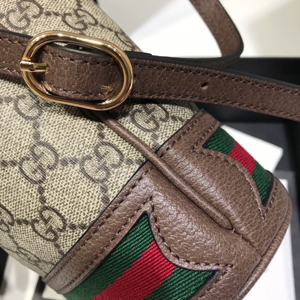 구찌 오피디아 GG 미니 버킷백 550620